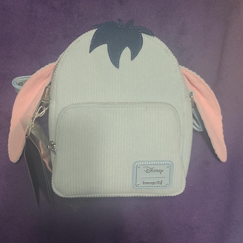 Disney Blue and Pink Whimsical Character Bag